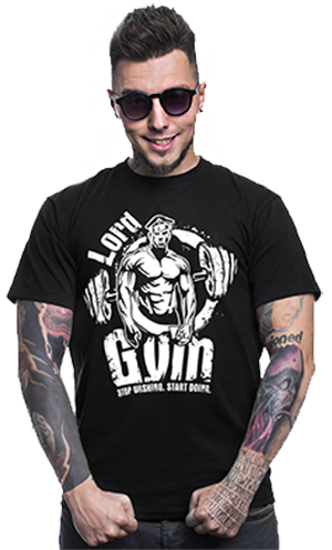 Lord Gym koszulka idealna na siłownie GYM